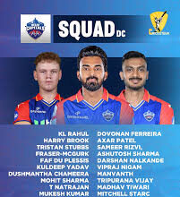 Delhi Capitals IPL 2025 Team