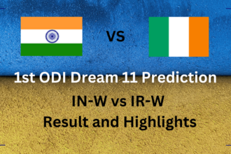 1st ODI :IN-W vs IR-W Result and Highlights