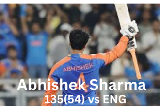 Abhishek Sharma ने रचा इतिहास – 37 Balls में Century, 135 Runs की धमाकेदार पारी: IND VS ENG