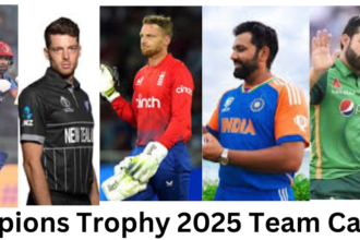 Best Captain in ICC Champions Trophy 2025