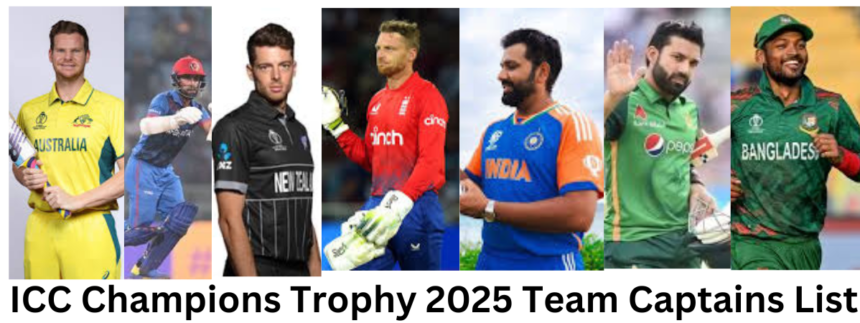 Best Captain in ICC Champions Trophy 2025