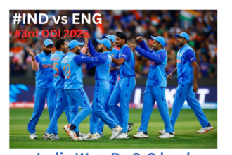 India vs England 3rd ODI 2025: Match Highlights and Analysis