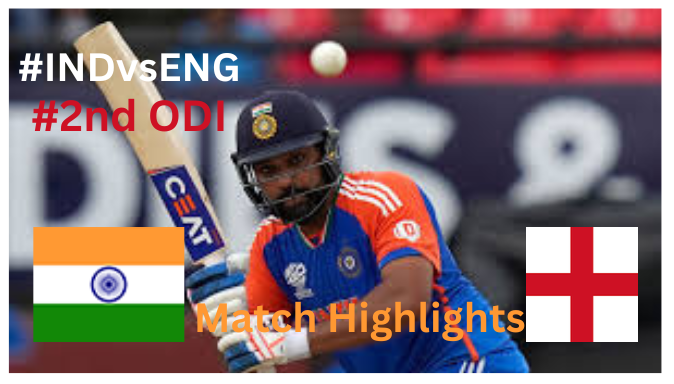 India vs England 2nd ODI 2025: Match Highlights, Scorecard & Key Moments