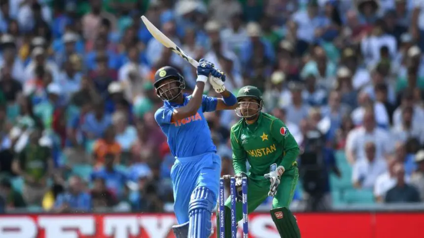 IND vs PAK: Pakistan lost 5 wickets, score 170/5 in 38 overs