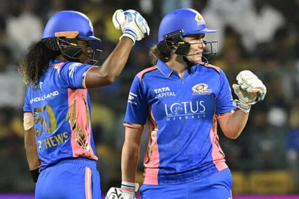 WPL 2025: Mumbai Indians' victory causes a big upset in the points table