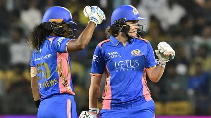 WPL 2025: Mumbai Indians' victory causes a big upset in the points table